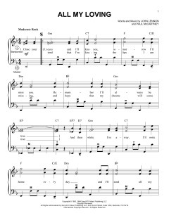 All My Loving von The Beatles (Download) 