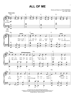 All Of Me von John Legend (Download) 