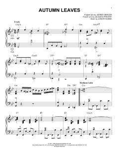 Autumn Leaves von Joseph Kosma (Download) 