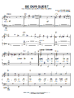 Be Our Guest von Alan Menken (Download) 