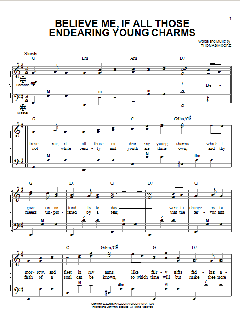 Believe Me, If All Those Endearing Young Charms von Thomas Moore (Download) 