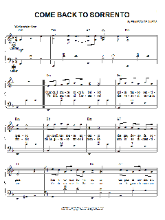 Come Back To Sorrento von Dean Martin (Download) 