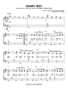 Danny Boy von Frederic Edward Weatherly (Download) 