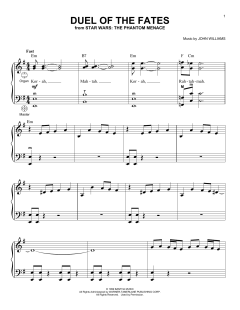 Duel Of The Fates von John Williams (Download) 