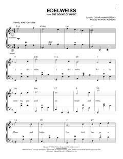 Edelweiss von Richard Rodgers (Download) 