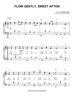 Flow Gently, Sweet Afton von Robert Burns (Download) 