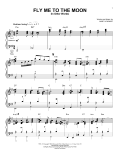 Fly Me To The Moon von Bart Howard (Download) 