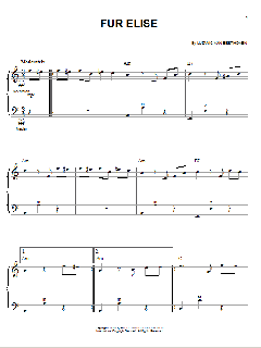 Fur Elise von Ludwig van Beethoven (Download) 
