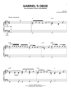 Gabriel's Oboe von Ennio Morricone (Download) 