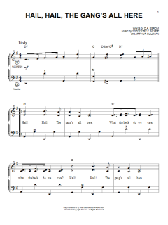 Hail, Hail, The Gang's All Here von Gary Meisner (Download) 