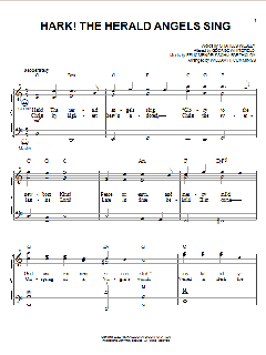 Hark! The Herald Angels Sing von Charles Wesley (Download) 