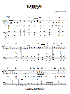 Hatikvah von N.H. Imber (Download) 