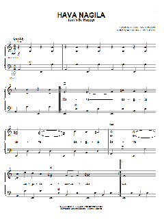 Hava Nagila von Moshe Nathanson (Download) 