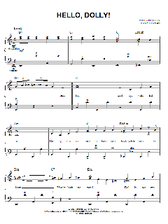 Hello, Dolly! von Jerry Herman (Download) 