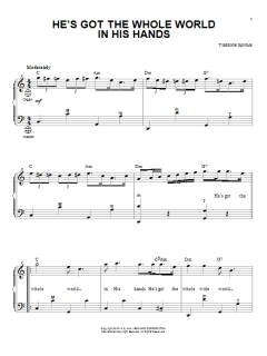 He's Got The Whole World In His Hands von Gary Meisner (Download) 