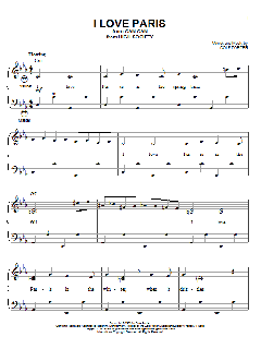 I Love Paris von Cole Porter (Download) 