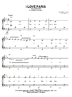 I Love Paris von Cole Porter (Download) 