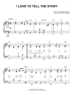 I Love To Tell The Story von William G. Fischer (Download) 