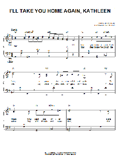 I'll Take You Home Again, Kathleen von Thomas Westendorf (Download) 