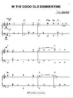 In The Good Old Summertime von Ren Shields (Download) 