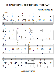 It Came Upon The Midnight Clear von Edmund Hamilton Sears (Download) 