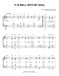 It Is Well With My Soul von Horatio G. Spafford (Download) 