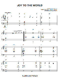 Joy To The World von Isaac Watts (Download) 