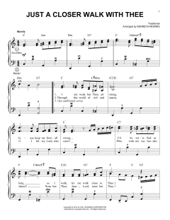Just A Closer Walk With Thee von Gary Meisner (Download) 