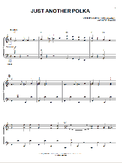 Just Another Polka von Frank Loesser (Download) 