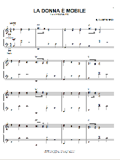 La Donna e Mobile von Giuseppe Verdi (Download) 
