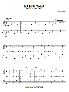 Ma Nishtana (Download) 