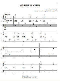 Marine's Hymn von Henry C. Davis (Download) 