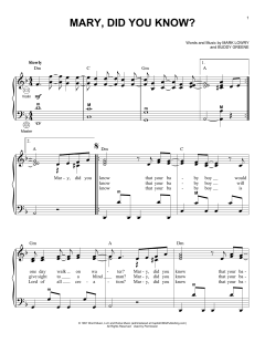 Mary, Did You Know? von Kathy Mattea (Download) 