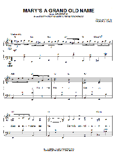 Mary's A Grand Old Name von George M. Cohan (Download) 