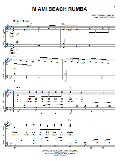 Miami Beach Rumba von Albert Gamse (Download) 