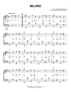 Milord von Édith Piaf (Download) 