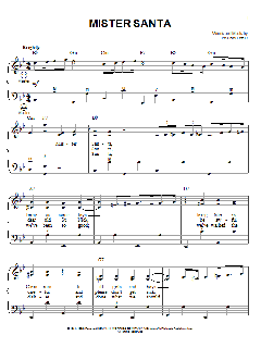 Mister Santa von Pat Ballard (Download) 