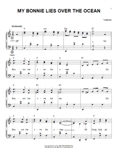 My Bonnie Lies Over The Ocean von Gary Meisner (Download) 