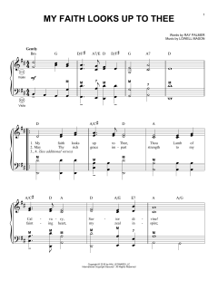 My Faith Looks Up To Thee von Lowell Mason (Download) 