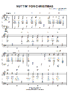 Nuttin' For Christmas von Sid Tepper (Download) 