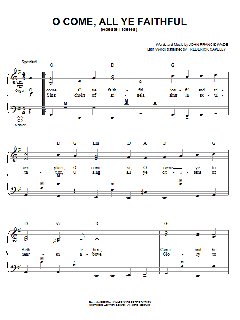 O Come, All Ye Faithful von John Francis Wade (Download) 