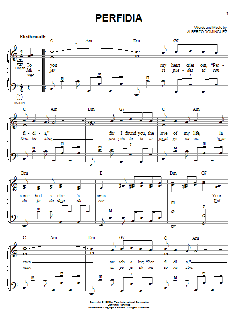 Perfidia von Alberto Dominguez (Download) 