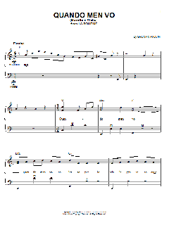 Quando Men Vo von Giacomo Puccini (Download) 