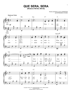 Que Sera, Sera von Doris Day (Download) 