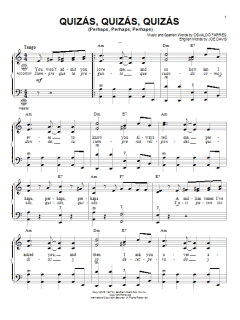 Quizas, Quizas, Quizas von Osvaldo Farres (Download) 