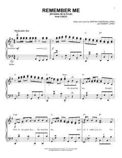 Remember Me von Robert Lopez (Download) 