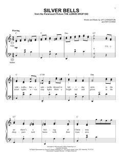 Silver Bells von Ray Evans (Download) 