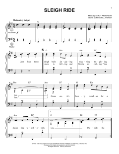 Sleigh Ride von Leroy Anderson (Download) 