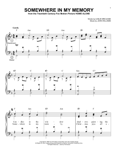 Somewhere In My Memory von John Williams (Download) 