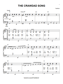 The Crawdad Song von Gary Meisner (Download) 